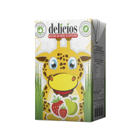 DELICIOS сок(яблоко- клубника) 0,2 л